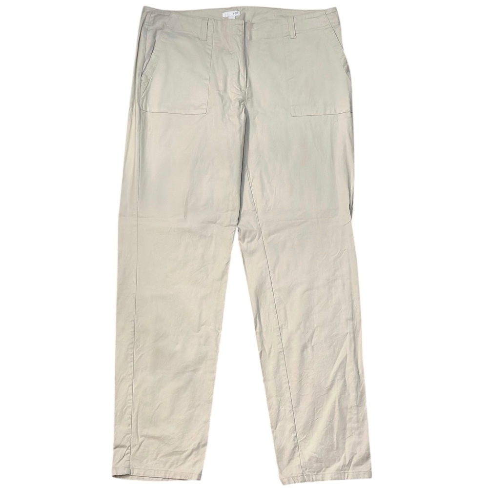 J. Jill Chino Stretch Linen Blend Pants